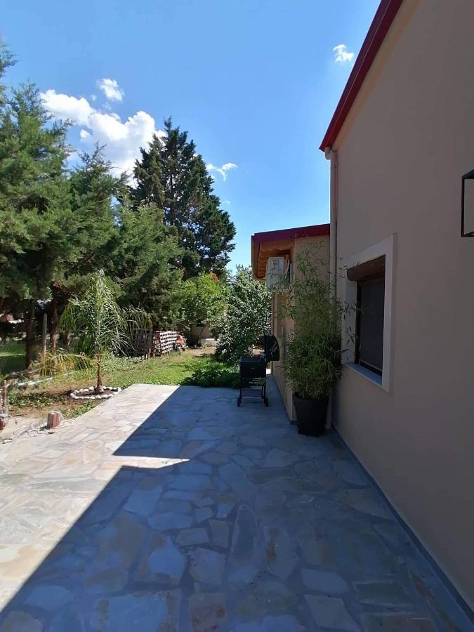 Vila Tiny House By The Sea Nea Skioni Exteriér fotografie