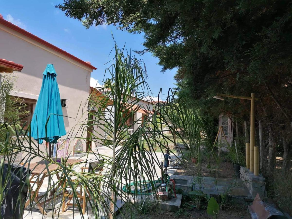 Vila Tiny House By The Sea Nea Skioni Exteriér fotografie